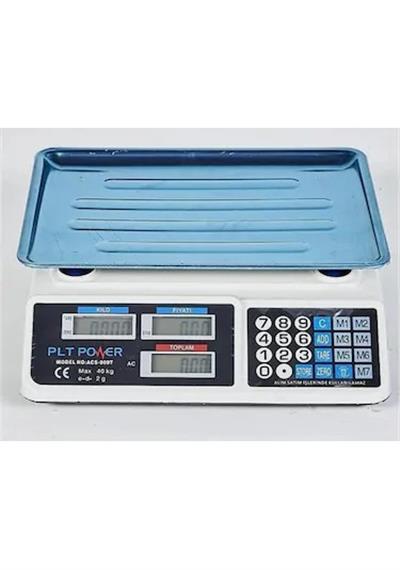 Plt Power ACS-759D+T Kafalı Dijital Karpuz Terazi - 40 kg