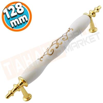 Polimer 128mm Çekmece Boru Kulp*50