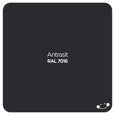 Polisan Akrilik Antrasit Sprey Boya 400 ml - RAL 7016