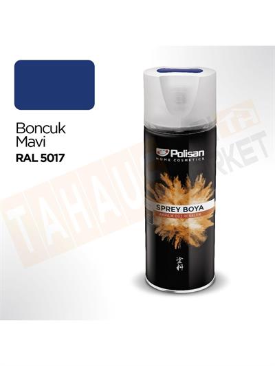Polisan Akrilik Boncuk Mavi Sprey Boya 400 ml - RAL 5017