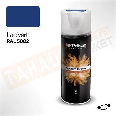 Polisan Akrilik Lacivert Sprey Boya 400 ml - RAL 5002