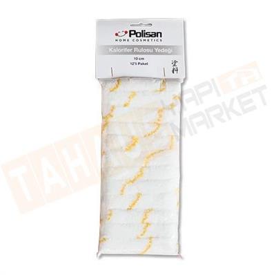 Polisan Kalorifer Rulosu 12li Yedek 10 cm