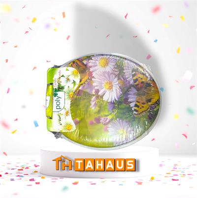 Poly Lüx,desenli Klozet Kapağı