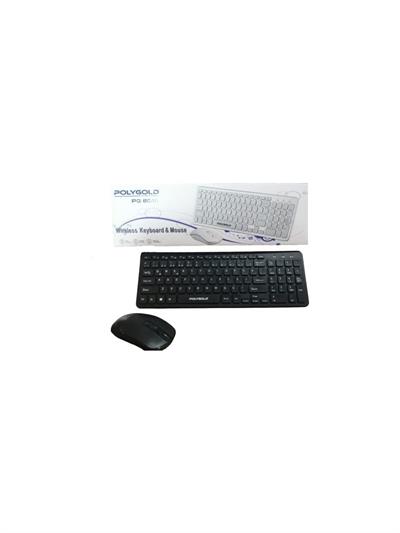 PolyGold PG-8040 Slim Kablosuz Klavye Mouse Set
