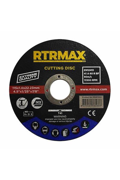 Rtrmax RDM11510 Metal Kesme Diski 115X1.0MM