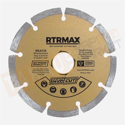 Rtrmax REA180 Soketli Elmas Testere 180x22 mm