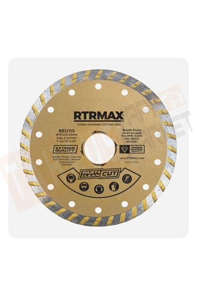 Rtrmax RET180 Turbo Kanallı Elmas Testere 180x22MM