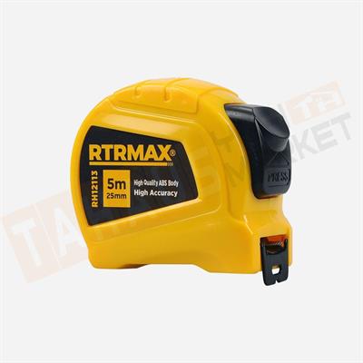 Rtrmax RH12113 5 mt x 25 mm Stoplu Şerit Metre