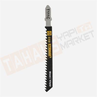 Rtrmax RH17643 Ahşap Normal Kesim Dekupaj Testere Ucu - T111C 5’li Paket