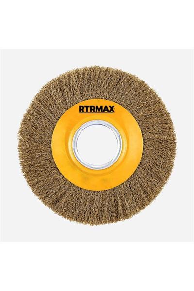 Rtrmax RH23150 Saçaklı Daire Tel Fırça 150 mm