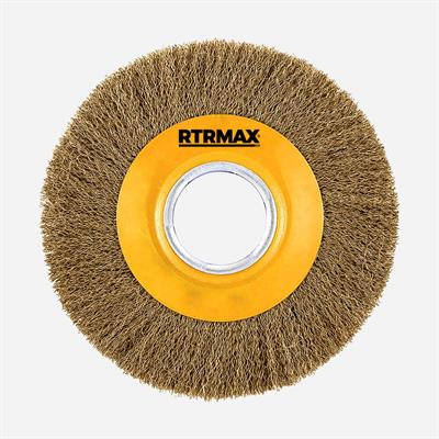 Rtrmax RH23175 Saçaklı Daire Tel Fırça 175 mm