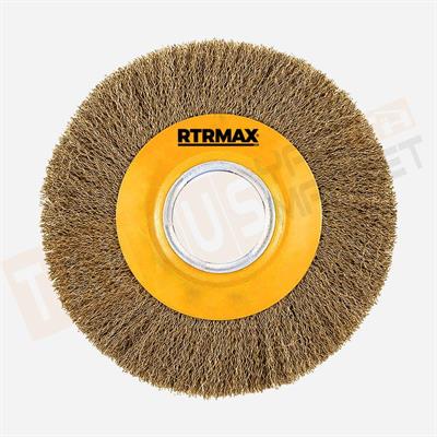 Rtrmax RH23175 Saçaklı Daire Tel Fırça 175 mm