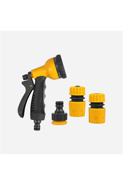 Rtrmax RHG1003 Multi Ayarlı Sprey Tabancası / Fonksiyonlu Tabanca+ 3 Ad. Bağlantı Aparatı