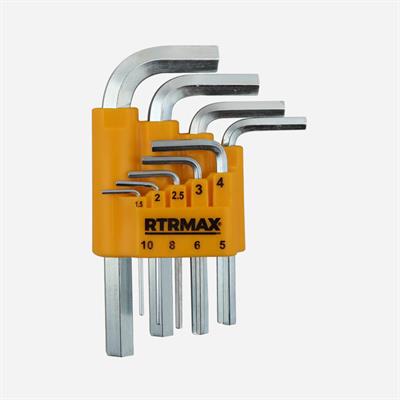 Rtrmax RHO3851 Allen Alyan Takımı 9prç Kısa