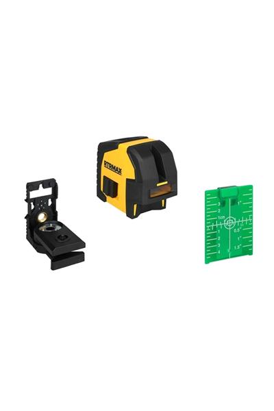 Rtrmax RTM050 Profesyonel Yatay Ve Dikey 3 Noktalı Yeşil Lazer Şakül