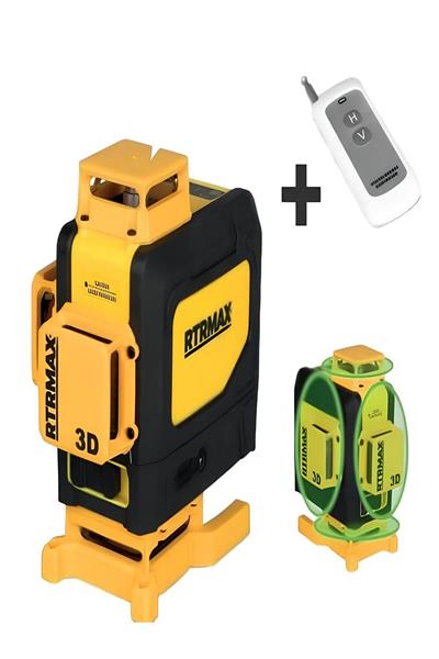 Rtrmax RTM059 Profesyonel Li-Ion Şarjlı 4X360⁰ Yeşil Lazer Distomat