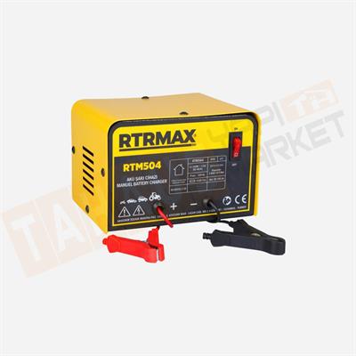 Rtrmax RTM504 12 V 8 A 20-105 Ah Akü Şarj Cihazı