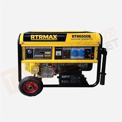 Rtrmax RTR6500E Marşlı Benzinli Jeneratör 6.2/6.8 Kva