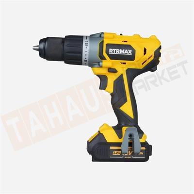 Rtrmax RTX1820 X-LION 2x2AH Akülü Darbeli Matkap
