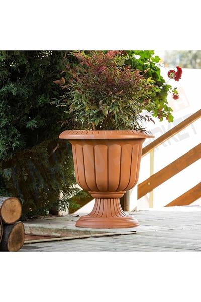 Serinova Nergis Saksı 25,3 Lt. Kiremit