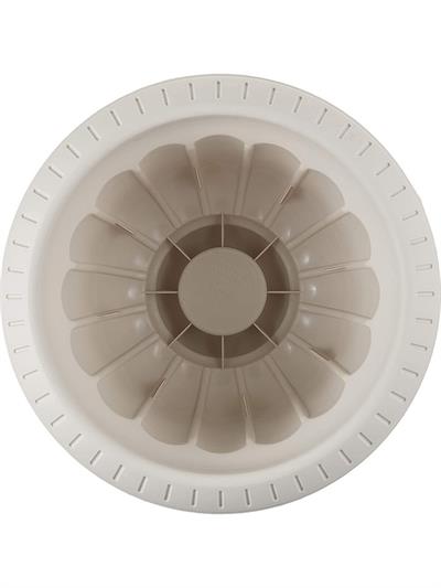 SERİNOVA NERGİS SAKSI KİRLİ BEYAZ 25 LT 2 NO