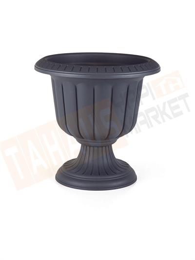 Serinova Nergis Saksı No.1 9,8 Litre Antrasit