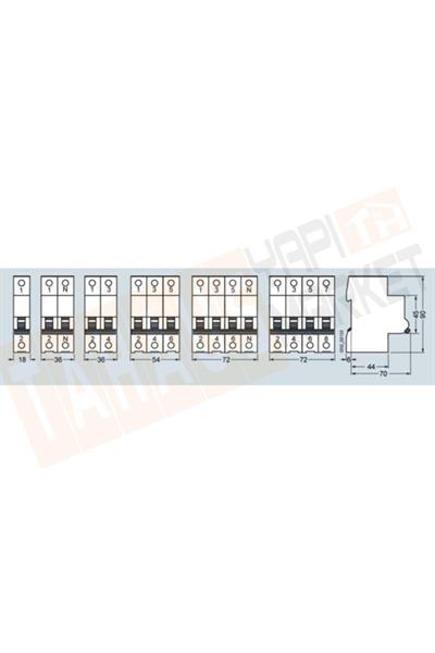 SİEMENS 3X63 A NC OTOMATİK SİGORTA