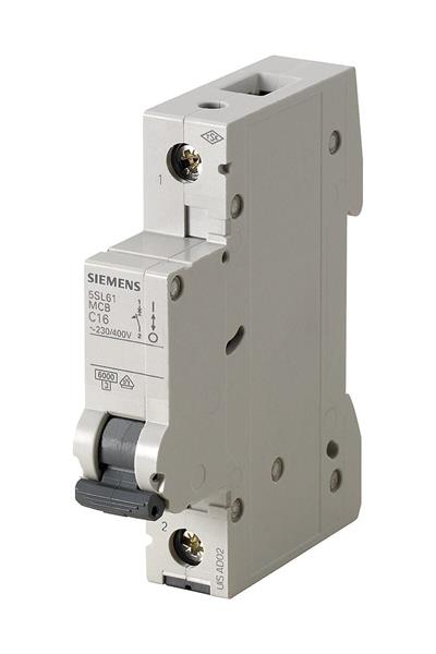 Siemens 5SL6110-6YA 1 Fazlı 10 Amper B Tipi (Çabuk Karakterli) 6kA Otomatik Sigorta