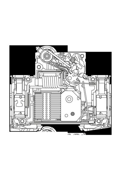 Siemens 5sl6132-6ya 1 Fazlı 32 Amper B Tipi Çabuk Karakterli 6ka Otomatik Sigorta