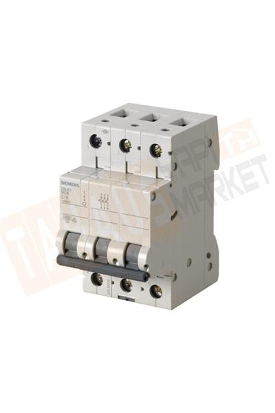 Siemens 5sl6325-7ya 3 Fazlı 25 Amper C Tipi 6ka Otomatik Sigorta