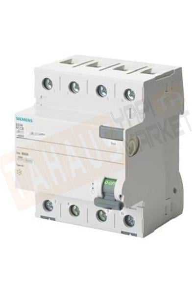 Siemens ,a Tipi Kaçak Akım Koruma Rölesi 40a; 400v;300ma,5sv5644-6