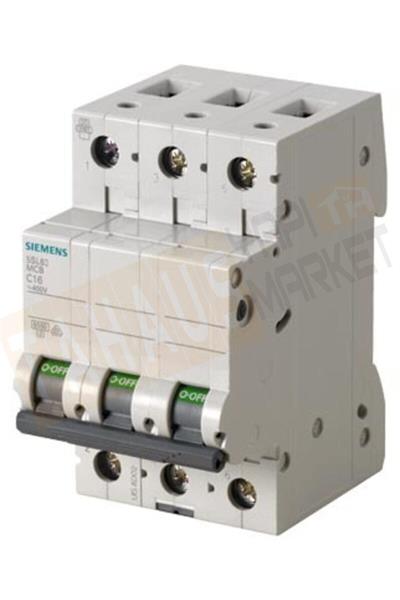 Siemens Otomatik Sigorta 5sl6340-7ya 3 Fazlı 40a C Tipi 6ka