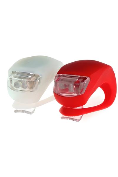 Silikonlu Led Bisiklet Lambası 2li