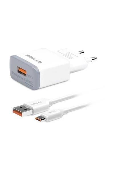 SYROX HIZLI DUVAR ŞARJI 12W