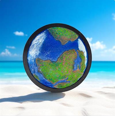 Tasarım Dekoratif Ledli Tablo – 70 CM | El Yapımı Sanatın Işıltısı