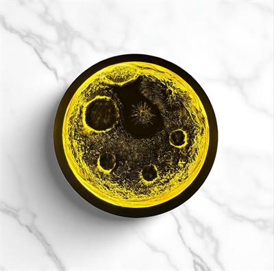 Tasarım Dekoratif Ledli Tablo – 80 CM | El Yapımı Sanatın Işıltısı NO:2