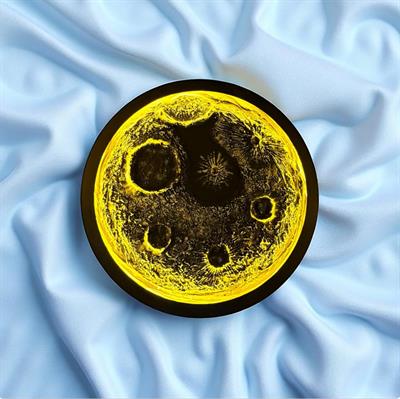 Tasarım Dekoratif Ledli Tablo – 80 CM | El Yapımı Sanatın Işıltısı NO:2