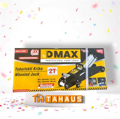 TEKERLİKLİ KRİKO 2 TON D-MAX