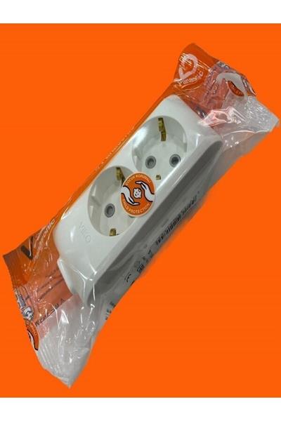 Viko 90113200 Multi-Let Ikili Grup Priz Toprakli Klemensli Beyaz