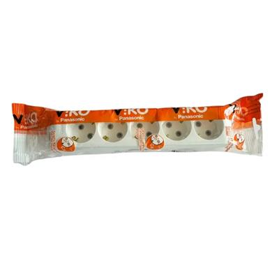 Viko Multi-Let Beşli Grup Priz Topraklı Klemensli Beyaz