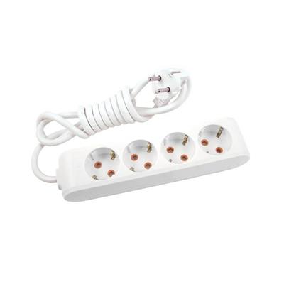 Viko Multi-Let Beyaz Dörtlü Grup Priz Topraklı Kablolu Çocuk Korumalı 2 Mt 90113402