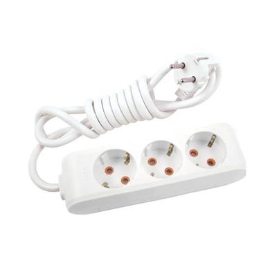 Viko Multi-Let Beyaz Üçlü Grup Priz Topraklı Kablolu Çocuk Korumalı 3 Mt 90113303