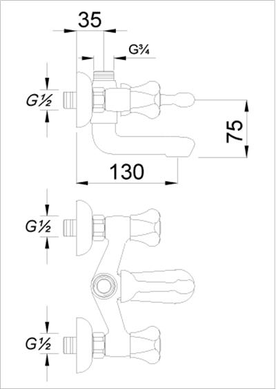 Yonca Serisi Banyo Bataryası
