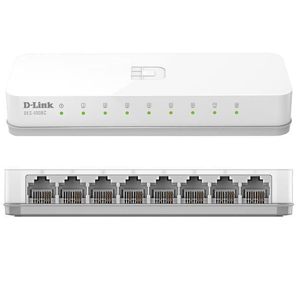 Des-1008C 10/100 Mbps 8 Port Ethernet Switch