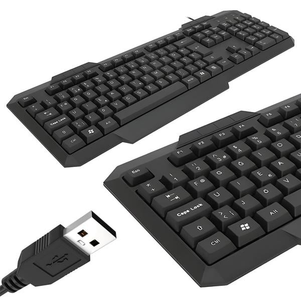 Fk-4812Fu F-Türkçe Standart Usb Kablolu Klavye