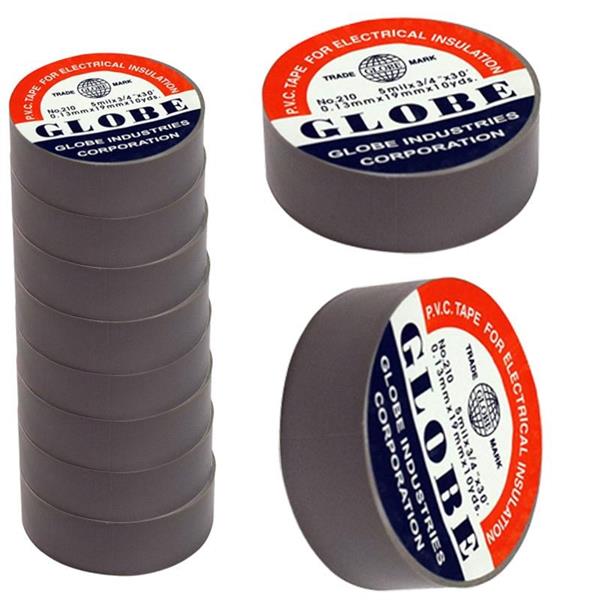 0.13Mmx19Mm İzole Bant 10'Lu Gri