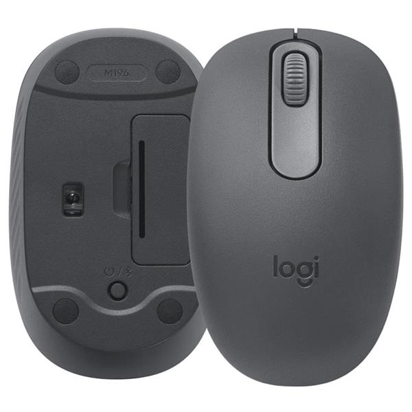 M196 1000Dpi Optik Kablosuz Bluetooth Mouse Gri 910-007459
