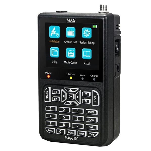 -2100 3.5'' Dvb-S/S2 Lcd Ekran Görüntülü Hd Uydu Yön Sinyal Bulucu