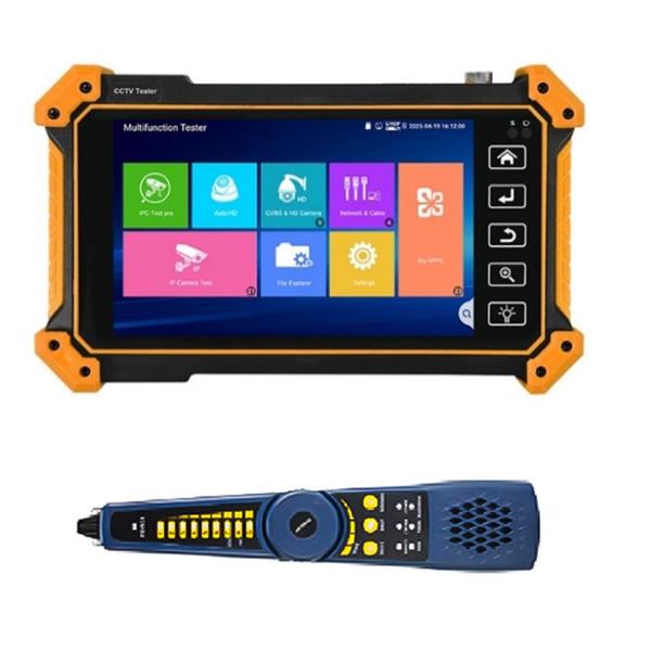 Nvc-Mfv56 Ip/Hd-Tvi/Cvi/Ahd 5.5” Android 10.0 Oled Ekran 1280*720 Cctv Kamera Test Cihazı