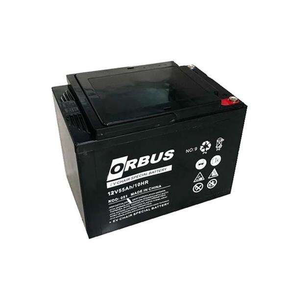 12 Volt 55 Amper Tekerlekli Engelli Araç Aküsü